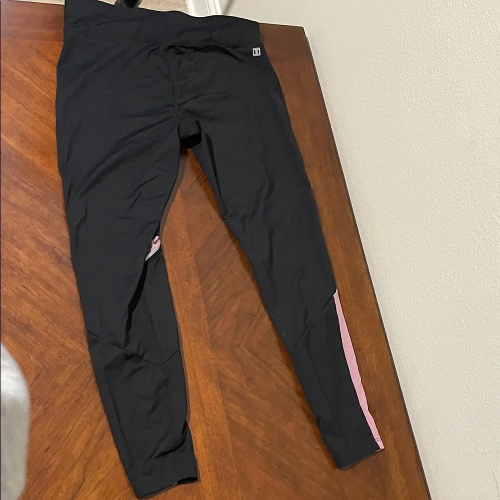 Ivanka Trump Black and Pink Leggings - Picture 3 of 3
